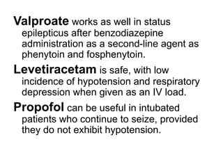 Propflo Status Management of Seizures in ED | PPTX