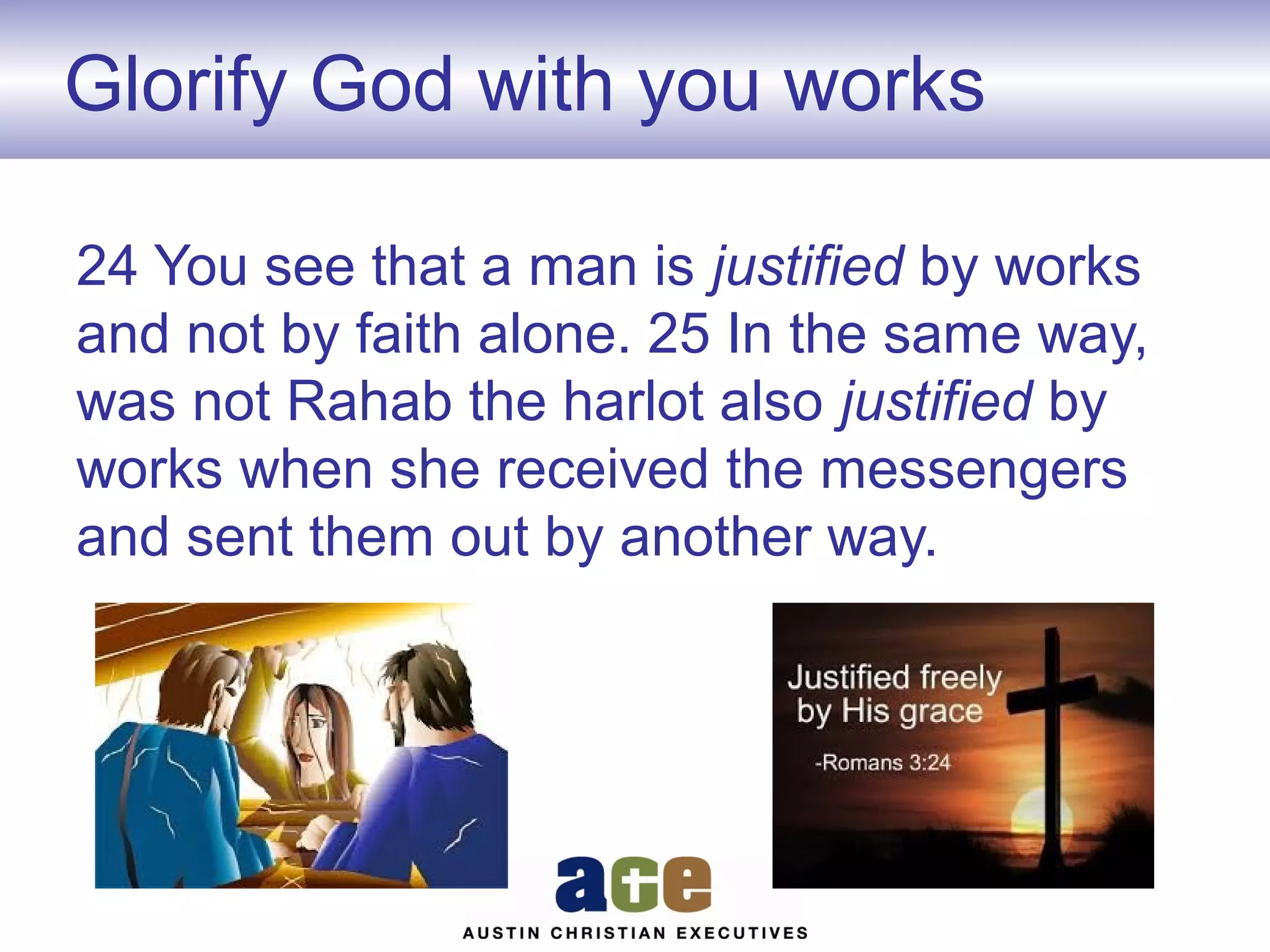 ACE Presentation James 2:14-26 | PPT
