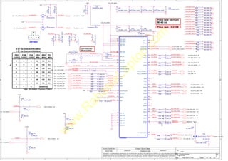 w
w
w
.
R
a
h
a
s
i
a
L
a
p
t
o
p
.
c
o
m
5
5
4
4
3
3
2
2
1
1
D D
C C
B B
A A
ICH_SMBCLK
CLK_14M_ICH
CK_SDATA
CLK_14M_SIO
ICH_SMBDATA
CLK_MCH_BCLK
CLK_ITP#
CLK_CPU_BCLK#
CLK_CPU_BCLK
CLK_MCH_BCLK#
CLK_PCIE_ICH#
CLK_PCIE_ICH
PCICLK2
H_STP_CPU#
CK_XTAL_OUT
H_STP_PCI#
PCICLK4
CK_SDATA
CK_SCLK
CLKIREF
CLKREF
PCICLK3
CLKSEL1
CLK_ITP
CLK_ITP#
CLK_MCH_BCLK
CLK_MCH_BCLK#
CLK_CPU_BCLK
CLK_CPU_BCLK#
CK_CPU1
CK_CPU1#
CK_CPU2#
CK_CPU2
CK_CPU0
CK_CPU0#
PCICLK5
PCICLKF1
CK_XTAL_IN
CLK_33M_ICH
CLK_33M_MPCI
CLK_33M_LAN
CLK_33M_CBS
CLK_33M_LPCSIO
SRC4#
SRC4
CLK_PCIE_VGA#
CLK_PCIE_VGA
CLK_PCIE_VGA#
CLK_PCIE_VGA
CLK_MCH_3GPLL
CLK_MCH_3GPLL#
CLKSEL2
CK_VDD_REF
CK_VDD_48
CK_VDD_48
CK_VDD_A
CK_VDD_A CK_VDD_REF
CLKSEL2
CLK_48M_ICH
SRC5#
SCR5
CLK_MCH_3GPLL#
CLK_MCH_3GPLL
CK_SCLK
PCICLKF0
CLK_33M_LPCEC
CLK_ITP
SRC1
SRC1# CLK_PCIE_ICH#
CLK_PCIE_ICH
SRC0
SRC0# SSC_DREFCLK#
DREFCLK#
DREFCLK
SSC_DREFCLK
SSC_DREFCLK#
DREFCLK#
DREFCLK
SSC_DREFCLK
CLKSEL1
CLK_14M_CODEC
CLKSEL0
CLKSEL0
ICH_SMBDATA
<21>
ICH_SMBCLK
<21>
CK_SDATA <13,14>
CK_SCLK <13,14>
MCH_CLKSEL0 <8>
MCH_CLKSEL1 <8>
CPU_BSEL0
<6>
CPU_BSEL1
<6>
CLK_48M_ICH
<21>
CLK_14M_CODEC
<29>
CLK_33M_1394
<27>
CLK_33M_CBS
<26>
CLK_33M_LPCSIO
<31>
CLK_33M_MPCI
<28>
CLK_33M_LAN
<24>
CLK_33M_ICH
<19>
CLK_33M_LPCEC
<32>
CLK_MCH_BCLK <8>
CLK_MCH_BCLK# <8>
CLK_CPU_BCLK <5>
CLK_CPU_BCLK# <5>
CLK_ITP <5>
CLK_ITP# <5>
CLK_MCH_3GPLL <10>
CLK_MCH_3GPLL# <10>
CLK_PCIE_VGA <16>
CLK_PCIE_VGA# <16>
CLK_PCIE_ICH <21>
CLK_PCIE_ICH# <21>
SSC_DREFCLK <8>
SSC_DREFCLK# <8>
DREFCLK <8>
DREFCLK# <8>
CLK_14M_ICH <21>
CLK_14M_SIO <31>
H_STP_PCI# <21>
H_STP_CPU# <21,45>
VGATE <8,21,45>
+CK_VDD_MAIN
+VCCP
+3VS
+3VS
+3VS
+CK_VDD_MAIN2
+3VS
+3VS
+3VS
+VCCP
Title
Size Document Number Rev
Date: Sheet of
Security Classification Compal Secret Data
THIS SHEET OF ENGINEERING DRAWING IS THE PROPRIETARY PROPERTY OF COMPAL ELECTRONICS, INC. AND CONTAINS CONFIDENTIAL
AND TRADE SECRET INFORMATION. THIS SHEET MAY NOT BE TRANSFERED FROM THE CUSTODY OF THE COMPETENT DIVISION OF R&D
DEPARTMENT EXCEPT AS AUTHORIZED BY COMPAL ELECTRONICS, INC. NEITHER THIS SHEET NOR THE INFORMATION IT CONTAINS
MAY BE USED BY OR DISCLOSED TO ANY THIRD PARTY WITHOUT PRIOR WRITTEN CONSENT OF COMPAL ELECTRONICS, INC.
Issued Date Deciphered Date
LA-2362 1
<Title>
Custom
18 52
Friday, March 11, 2005
2005/03/01 2006/03/01
3
1
G
Place near each pin
W>40 mil
S
Place near CK410M
2N7002
2
D
Place crystal within
500 mils of CK410
FSC FSB FSA CPU
MHz
SRC
MHz
PCI
MHz
266
133
166
333
400
RESERVED
100 33.3
0
1
Table : ICS 954201 / Cypress CY28411
CLKSEL0 CLKSEL1 CLKSEL2
0 0 1 for Dothan-A 533Mhz
1 0 1 for Dothan-A 400Mhz
33.3
33.3
33.3
33.3
33.3
33.3
100
100
100
100
100
100
100
200
0
0
0
0
0
0
0
0
0
0
0
0
1
1 1
1
1
1
1
1
1
1
*
R509 10K_0402_5%
1 2
C476
33P_0402_50V8J
1
2
R521 33_0402_5%
1 2
R121
10K_0402_5%
1
2
R552 49.9_0402_1%
1 2
R522 49.9_0402_1%
1
2
R513
10K_0402_5%
1
2
R497 33_0402_5%
1
2
R126
1_0603_5%
1 2
R142 33_0402_5%
1@
1 2
R514 33_0402_5%
1 2
R531
10K_0402_5%
@
1
2
R524
10K_0402_5%
@
1
2
R539 33_0402_5%
1 2
R538 33_0402_5%
1@
1 2
R503 12.1_0402_1%
1 2
R486
10K_0402_5%
@
1
2
R542 49.9_0402_1%
1 2
R491 33_0402_5%
1
2
R533
1K_0402_5%
1 2
R555 49.9_0402_1%
1 2
R525 49.9_0402_1%
1@
1 2
R744
10K_0402_5%
1 2
R131 475_0603_1%
1 2
R128
2.2_0603_5%
1 2
R519 49.9_0402_1%
1@
1 2
R548 33_0402_5%
1 2
R119
10K_0402_5%
1
2
R554 33_0402_5%
1 2
R545 49.9_0402_1%
1
2
C487
33P_0402_50V8J
1
2
U31
ICS954206AG
VDD_SRC0
21
VDD_SRC1
28
VDD_SRC2
34
VDD_PCI0
1
VDD_PCI1
7
VDD_48
11
VDD_CPU
42
VDD_REF
48
FSA/USB_48
12
VSS_PCI0
2
FSB/TEST_MODE
16
XTAL_OUT
49
XTAL_IN
50
VSS_SRC
29
VSS_48
13
VSS_CPU
45
PCI2
56
FSC/TEST_SEL
53
SDATA
47
SCLOCK
46
PCIF0/ITP_EN
8
PCIF1
9
IREF
39
SRC5
31
CPU_STOP# 54
CPU1 41
CPU1# 40
CPU_2_ITP/SRC_7
36
SRC5#
30
PCI3
3
PCI4
4
PCI5
5
CPU0# 43
CPU0 44
SRC6
33
SRC6#
32
PCI_STOP# 55
VSS_A 38
VDD_A 37
REF
52
VSS_PCI1
6
VSS_REF
51
CPU_2_ITP/SRC7#
35
SRC4
26
SRC4#
27
SRC3
24
SRC3#
25
SRC2
22
SRC2#
23
SRC1
19
SRC1#
20
SRC0
17
SRC0#
18
DOT96
14
DOT96#
15
VTT_PWRGD#/PD
10
R535 49.9_0402_1%
1
2
X3 14.318MHZ_20P_1BX14318CC1A
1
2
C456
0.1U_0402_16V4Z
1
2
C139
4.7U_0805_6.3V6K
1
2
R508 33_0402_5%
1
2
R145
2.2_0603_5%
1 2
C123
0.047U_0402_16V7K
1
2
R547 49.9_0402_1%
1 2
L24
CHB1608U301_0603
1 2
R526 33_0402_5%
1@
1 2
R558 33_0402_5%
1 2
R550 49.9_0402_1%
1 2
R499 12.1_0402_1%
1 2
C133
0.047U_0402_16V7K
1
2
G
D
S
Q45 2N7002_SOT23
2
1
3
R528 49.9_0402_1%
1
2
C635
0.047U_0402_16V4Z
1
2
R146 49.9_0402_1%
1@
1 2
L25
CHB1608U301_0603
1 2
R501 12.1_0402_1%
1
2
R527 33_0402_5%
1 2
C505
0.047U_0402_16V7K
1
2
R488
1K_0402_5%
1 2
R553 33_0402_5%
1 2
C137
0.047U_0402_16V7K
1
2
R537 49.9_0402_1%
1@
1 2
R742
10K_0402_5%
1
2
C134
4.7U_0805_6.3V6K
1
2
R557 49.9_0402_1%
1 2
G
D
S
Q5
2N7002_SOT23
2
1 3
G
D
S
Q4
2N7002_SOT23
2
1 3
C508
0.047U_0402_16V7K
1
2
R543 33_0402_5%
1 2
R493
33_0402_1%
1
2
C444
10U_0805_10V4Z
1
2
R512
10K_0402_5%
@
1
2
C457
10U_0805_10V4Z
1
2
R506 33_0402_5%
1
2
R502 12.1_0402_1%
1
2
R482
10K_0402_5%
@
1
2
R520 33_0402_5%
1@
1 2
C523
0.047U_0402_16V7K
1
2
R534 33_0402_5%
1 2
R511 33_0402_5%
1
2
R540 49.9_0402_1%
1
2
C479
0.047U_0402_16V7K
1
2
C511
0.047U_0402_16V7K
1
2
R498 33_0402_5%
1
2
R544 33_0402_5%
1 2
R515 49.9_0402_1%
1
2
R549 33_0402_5%
1 2
C466
0.047U_0402_16V7K
1
2
 