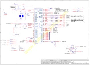 w
w
w
.
R
a
h
a
s
i
a
L
a
p
t
o
p
.
c
o
m
5
5
4
4
3
3
2
2
1
1
D D
C C
B B
A A
LPC_LFRAME#
ICH_RTCRST#
LPC_LDRQ0#
LPC_LDRQ1#
ICH_AC_SYNC_R
IDE_HDIOR#
IDE_DCS1#
IAC_SDATAI2
IAC_SDATAI1
IDE_HDIORDY
ICH_AC_SDOUT_R
IDE_HDDACK#
ICH_AC_RST_R#
IDE_HDIOW#
ICH_RTCX1
IDE_HDREQ
IDE_DDREQ
LPC_LAD2
LPC_LAD1
LPC_LAD0
LPC_LAD3
IDE_DA1
IDE_DCS3#
IDE_DA2
IDE_DA0
ICH_RTCX2
H_A20M#
H_INIT#
H_IGNNE#
H_INTR
H_NMI
H_SMI#
H_STPCLK#
H_CPUSLP#
H_DPSLP#
GATEA20
A20M#
IGNNE#
ICH4_INIT#
STPCLK#
SMI#
NMI
INTR
DPSLP#
CPUSLP#
H_PWRGOOD
INTRUDER#
IDE_HIRQ
KBRST#
H_DPRSLP#
DPRSLP#
FERR#
ICH_AC_BITCLK_TERM
INTRUDER#
ICH_AC_SYNC_R
ICH_AC_RST_R#
ICH_AC_SDOUT_R
H_FERR#
H_DPRSLP#
IDE_HDD8
IDE_HDD11
IDE_HDD12
IDE_HDD13
IDE_HDD15
IDE_HDD14
IDE_HDD10
IDE_HDD9
IDE_HDD7
IDE_HDD6
IDE_HDD5
IDE_HDD4
IDE_HDD3
IDE_HDD2
IDE_HDD1
IDE_HDD0
H_THERMTRIP#
IDE_HDIORDY IDE_HIRQ
H_THERMTRIP#
THRMTRIP_ICH#
INTRUDER#
IAC_BITCLK
<29,35>
IAC_RST#
<29>
IAC_RST#_MDC
<35>
IDE_HIORDY
<23>
IDE_HIRQ
<23>
IDE_HDACK#
<23>
IAC_SDATAI1
<29>
IAC_SDATAI2
<35>
GATEA20 <32>
KBRST# <32>
H_THERMTRIP#
<5,8>
LPC_LAD[0..3] <31,32>
LPC_LFRAME# <31,32>
IDE_HDD[0..15] <23>
IAC_SDATO
<29>
IAC_SDATO_MDC
<35>
IAC_SYNC_MDC
<35>
IDE_HDIOW#
<23>
IDE_HDIOR#
<23>
H_A20M# <5>
H_CPUSLP# <5,8>
H_DPRSLP# <5>
H_DPSLP# <5>
H_FERR# <5>
H_PWRGOOD <5>
H_IGNNE# <5>
H_INIT# <5>
H_INTR <5>
H_NMI <5>
H_SMI# <5>
H_STPCLK# <5>
IDE_HDREQ <23>
MAINPWRON <39,41,44>
LPC_LDRQ0#
LPC_LDRQ1# <31>
IDE_HDA0 <23>
IDE_HDA1 <23>
IDE_HDA2 <23>
IDE_HDCS1# <23>
IDE_HDCS3# <23>
IAC_SYNC
<29>
+RTCVCC
+RTCVCC
+VCCP
+3VS +3VS
+VCCP
+VCCP
+CPU_CORE
Title
Size Document Number Rev
Date: Sheet of
Security Classification Compal Secret Data
THIS SHEET OF ENGINEERING DRAWING IS THE PROPRIETARY PROPERTY OF COMPAL ELECTRONICS, INC. AND CONTAINS CONFIDENTIAL
AND TRADE SECRET INFORMATION. THIS SHEET MAY NOT BE TRANSFERED FROM THE CUSTODY OF THE COMPETENT DIVISION OF R&D
DEPARTMENT EXCEPT AS AUTHORIZED BY COMPAL ELECTRONICS, INC. NEITHER THIS SHEET NOR THE INFORMATION IT CONTAINS
MAY BE USED BY OR DISCLOSED TO ANY THIRD PARTY WITHOUT PRIOR WRITTEN CONSENT OF COMPAL ELECTRONICS, INC.
Issued Date Deciphered Date
LA-2362 1
<Title>
Custom
20 52
Friday, March 11, 2005
2005/03/01 2006/03/01
Package
9.6X4.06 mm
Note : R169 Do not populate for
Dothan-A, Populte for Dothan-B.
Note : R168 populate 56 ohm for
Dothan-A, Populte zero ohm for
Dothan-B.
Note : R423 must be stuff for
Dothan-A, no-stuff for Dothan-B.
R143
56_0402_5%
1
2
R496
0_0402_5%
1 2
C526
0.68U_0603_10V6K
@
1 2
X1
32.768KHZ_12.5P_MC-306
1
2
C461
33P_0402_50V8J
1
2
R95
33_0402_5%
1 2
R144 56_0402_5%
1
2
R546
56_0402_5%
1
2
R148 0_0402_5%
1
2
CMOS_CLR1
SHORT PADS~D
@
1
1 2 2
RTC
LAN
SATA
AC-97/AZALIA
LPC
CPU
PIDE
U7A
ICH6_BGA609
RTCX1
Y1
RTCX2
Y2
RTCRST#
AA2
INTRUDER#
AA3
INTVRMEN
AA5
EE_CS
D12
EE_SHCLK
B12
EE_DOUT
D11
EE_DIN
F13
LAN_CLK
F12
LAN_RSTSYNC
B11
LANRXD[0]
E12
LANRXD[1]
E11
LANRXD[2]
C13
LANTXD[0]
C12
LANTXD[1]
C11
LANTXD[2]
E13
ACZ_BIT_CLK
C10
ACZ_SYNC
B9
ACZ_RST#
A10
ACZ_SDIN[0]
F11
ACZ_SDIN[1]
F10
ACZ_SDIN[2]
B10
ACZ_SDO
C9
SATALED#
AC19
SATA[0]RXN
AE3
SATA[0]RXP
AD3
SATA[0]TXN
AG2
SATA[0]TXP
AF2
SATA[2]RXN
AD7
SATA[2]RXP
AC7
SATA[2]TXN
AF6
SATA[2]TXP
AG6
SATA_CLKN
AC2
SATA_CLKP
AC1
SATARBIAS#
AG11
SATARBIAS
AF11
IORDY
AF16
IDEIRQ
AB16
DDACK#
AB15
DIOW#
AC14
DIOR#
AE16
LAD[0]/FWH[0]
P2
LAD[1]/FWH[1]
N3
LAD[2]/FWH[2]
N5
LAD[3]/FWH[3]
N4
LDRQ[0]#
N6
LDRQ[1]#/GPI[41]
P4
LFRAME#/FWH[4]
P3
A20GATE AF22
A20M# AF23
CPUSLP# AE27
DPRSLP#/TP[4] AE24
DPSLP#/TP[2] AD27
FERR# AF24
CPUPWRGD/GPO[49] AG25
IGNNE# AG26
INIT3_3V# AE22
INIT# AF27
INTR AG24
RCIN# AD23
NMI AF25
SMI# AG27
STPCLK# AE26
THRMTRIP# AE23
DA[0]
AC16
DA[1]
AB17
DA[2]
AC17
DCS1#
AD16
DCS3#
AE17
DD[0]
AD14
DD[1]
AF15
DD[2]
AF14
DD[3]
AD12
DD[4]
AE14
DD[5]
AC11
DD[6]
AD11
DD[7]
AB11
DD[8]
AE13
DD[9]
AF13
DD[10]
AB12
DD[11]
AB13
DD[12]
AC13
DD[13]
AE15
DD[14]
AG15
DD[15]
AD13
DDREQ
AB14
R551 0_0402_5%
1
2
R147 0_0402_5%
1
2
R162 0_0402_5%
1
2
R160 0_0402_5%
1
2
R504
10K_0402_5%
1
2
R483
10_0402_5%
@
1
2
R494
75_0402_5%
1 2
R762
47K_0402_5%
1 2
R467
180K_0402_5%
1 2
R151 0_0402_5%
1
2
R105
33_0402_5%
1 2
R91
33_0402_5%
1 2
R96
33_0402_5%
1 2
R101
24.9_0603_1%
1 2
R161 0_0402_5%
1
2
R114
4.7K_0402_5%
1
2
C68
10P_0603_50V8J
1
2
R474 0_0402_5%
@
1 2
R104
33_0402_5%
1 2
C
B
E
Q39
2SC2411K_SC59
1
2
3
R561
47K_0402_5%
@
1 2
C62
10P_0603_50V8J
1
2
R135 0_0402_5%
1
2
R92
33_0402_5%
1 2
R139 0_0402_5%
1
2
R541
56_0402_5%
1 2
C458
10P_0402_50V8J
@
1
2
R471
0_0402_5%
1
2
C400
0.1U_0402_16V4Z
1 2
R68
10M_0402_5%
1
2
R469
1M_0402_5%
1
2
R159 0_0402_5%
1
2
 
