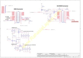 w
w
w
.
R
a
h
a
s
i
a
L
a
p
t
o
p
.
c
o
m
A
A
B
B
C
C
D
D
E
E
F
F
G
G
H
H
1 1
2 2
3 3
4 4
HDD_ACT#
SEC_CSEL
PDIAG#
IDE_HDD7
IDE_HDD6
IDE_HDD8
IDE_HDD4
IDE_HDD5 IDE_HDD11
IDE_HDD2
IDE_HDD3
IDE_HDD12
IDE_HDD1
IDE_HDD13
IDE_HDD0
IDE_HDD15
IDE_HDD14
IDE_HDA0
IDE_HDA1
IDE_HDCS3#
IDE_HDREQ
IDE_HDACK#
IDE_HDIOR#
IDE_HDIOW#
IDE_HIORDY
IDE_HDD10
IDE_HDD9
IDE_HDA2
IDE_DCS1#
IDE_HDA1
IDE_DCS1#
IDE_HDD1
IDE_HDD2
HDD_ACT#
IDE_HDA0
IDE_HDIOW#
IDE_HDD4
IDE_HRESET#
IDE_HIRQ
IDE_HDD6
IDE_HDIOR#
IDE_HDACK#
IDE_HDD3
IDE_HDD5
IDE_HDREQ
IDE_HIORDY
IDE_HDD0
IDE_HDD7
IDE_HDD14
IDE_HDD13
IDE_HDD8
IDE_HDD11
IDE_HDD10
IDE_HDD13
IDE_HDD11
IDE_HDD4
PDIAG#
IDE_HDD14
IDE_HDD1
IDE_HDD15
IDE_HDD7
IDE_HDD2
IDE_HDD6
IDE_HDD9
IDE_HCS3#
IDE_HDD12
IDE_HDD15
IDE_HDD12
IDE_HDD9
IDE_HDD3
IDE_HDD8
IDE_HDA2
IDE_HDD10
IDE_HDD5
IDE_HDD0
IDE_HIRQ
HDD_ACT#
IDE_DRESET#
IDE_HDD[0..15] <20>
IDE_HRESET#
<21>
IDE_HIORDY
<20>
IDE_HDACK#
<20>
IDE_HIRQ
<20>
IDE_DRESET#
<21>
CD_GNA
<29>
IDE_HDREQ
<20>
IDE_HDIOW#
<20>
IDE_HDIOR#
<20>
IDE_HDA1
<20>
IDE_HDA0
<20>
IDE_HDCS1#
<20>
IDE_HDA2 <20>
IDE_HDCS3# <20>
INT_CD_L
<29>
INT_CD_R <29>
HDD_ACT# <33>
+5VHDD
+5VHDD
+5VMOD
+5VMOD
+5VMOD
+12VALW
+5VHDD
+5VS
+5VMOD
+5VS
+5VS
+5VS
+3VS
Title
Size Document Number Rev
Date: Sheet of
Security Classification Compal Secret Data
THIS SHEET OF ENGINEERING DRAWING IS THE PROPRIETARY PROPERTY OF COMPAL ELECTRONICS, INC. AND CONTAINS CONFIDENTIAL
AND TRADE SECRET INFORMATION. THIS SHEET MAY NOT BE TRANSFERED FROM THE CUSTODY OF THE COMPETENT DIVISION OF R&D
DEPARTMENT EXCEPT AS AUTHORIZED BY COMPAL ELECTRONICS, INC. NEITHER THIS SHEET NOR THE INFORMATION IT CONTAINS
MAY BE USED BY OR DISCLOSED TO ANY THIRD PARTY WITHOUT PRIOR WRITTEN CONSENT OF COMPAL ELECTRONICS, INC.
Issued Date Deciphered Date
LA-2362 1
<Title>
Custom
23 52
Friday, March 11, 2005
2005/03/01 2006/03/01
HDD Connector
Layout Note: W=80 mils
CD-ROM Connector
Layout Note: Place close to CD-ROM CONN.
+5VHDD Source
+5VMOD Source
Layout Note: Place close to HDD CONN.
IRQ how to assign
C278
1U_0603_10V4Z
1
2
R310 10K_0402_5%@
1 2
R814
0_0402_5%
1
2
R703
10K_0402_5%
1
2
R816
0_0805_5%
@
1 2
C657
1U_0603_10V4Z
1
2
C293
0.1U_0402_16V4Z
1
2
C593 47P_0402_50V8J
1 2
R317
470_0402_5%
1
2
JHDD1
ALLTOP_C17866-14405
1
1
3
3
5 5
7 7
9 9
11 11
13 13
15 15
17 17
19 19
21 21
23 23
25 25
27 27
29 29
31 31
33 33
35 35
37 37
39 39
41 41
43 43
2
2
4
4
6
6
8
8
10
10
12
12
14
14
16
16
18
18
20
20
22
22
24
24
26
26
28
28
30
30
32
32
34
34
36
36
38
38
40
40
42
42
44
44
GND 45
GND
46
C658
0.1U_0402_16V4Z
1
2
JCDR1
OCTEK_CDR-50JE2
1 2
3 4
5 6
7 8
9 10
11 12
13 14
15 16
17 18
19 20
21 22
23 24
25 26
27 28
29 30
31 32
33 34
35 36
37 38
39 40
41 42
43 44
45 46
47 48
49 50
G
D
S
Q14
AO3413_SOT23
2
1
3
C294
1000P_0402_50V7K
1
2
D27
RB751V_SOD323
@
2
1
C296
10U_0805_10V4Z
1
2
C594
47P_0402_25V8K
1 2
G
D
S
Q17
AO3413_SOT23
2
1
3
C280
1000P_0402_50V7K
1
2
C595
47P_0402_25V8K
1 2
C292
0.01U_0402_16V7K
1
2
R314
100K_0402_5%
1
2
R316
150K_0603_5%
1
2
R815
0_0805_5%
@
1 2
C281
0.1U_0402_16V4Z
1
2
C279
10U_0805_10V4Z
1
2
R318 10K_0402_5%
1 2
G
D
S
Q16
2N7002_SOT23
2
1
3
C659
1U_0603_10V4Z
1
2
R702
4.7K_0402_5%
1
2
C656
0.1U_0402_16V4Z
1
2
R315
10K_0402_5%
@
1
2
R308 470_0402_5%
1 2
G
D
S
Q48
2N7002_SOT23
2
1 3
R813
0_0402_5%
@
1
2
C301
1U_0603_10V4Z
1
2
 
