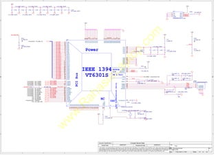 w
w
w
.
R
a
h
a
s
i
a
L
a
p
t
o
p
.
c
o
m
5
5
4
4
3
3
2
2
1
1
D D
C C
B B
A A
TPA0+
TPB0-
CLK_33M_1394
PCI_AD31
PCI_AD30
PCI_AD27
PCI_AD26
PCI_AD28
PCI_AD29
PCI_AD25
PCI_AD24
PCI_AD23
PCI_AD22
PCI_AD21
PCI_AD20
PCI_AD19
PCI_AD18
PCI_AD17
PCI_AD16
PCI_AD15
PCI_AD14
PCI_AD13
PCI_AD12
PCI_AD11
PCI_AD10
PCI_AD9
PCI_AD8
PCI_AD6
PCI_AD7
PCI_AD4
PCI_AD0
PCI_AD1
PCI_AD3
PCI_AD2
PCI_AD5
PCI_FRAME#
PCI_IRDY#
PCI_PAR
PCI_DEVSEL#
PCI_AD16
PCI_PERR#
PCI_STOP#
PCI_TRDY#
1394_IDSEL
PCI_C_BE2#
PCI_C_BE3#
PCI_C_BE0#
PCI_C_BE1#
PCI_REQ2#
PCI_GNT2#
TPB0+
TPA0-
XCPS
XCPS
1394SDA
1394SCL
1394SDA
1394SCL
PCI_PIRQE#
<19>
ICH_PME# <19,24,26,28,31,32>
PCI_AD[0..31]
<19,24,26,28>
PCI_C_BE0#
<19,24,26,28>
PCI_C_BE1#
<19,24,26,28>
PCI_C_BE2#
<19,24,26,28>
PCI_C_BE3#
<19,24,26,28>
PCI_FRAME#
<19,24,26,28>
PCI_IRDY#
<19,24,26,28>
PCI_TRDY#
<19,24,26,28>
PCI_DEVSEL#
<19,24,26,28>
PCI_STOP#
<19,24,26,28>
PCI_PAR
<19,24,26,28>
PCI_PERR#
<19,24,26,28>
PCI_REQ2#
<19>
PCI_GNT2#
<19>
PCIRST#
<19,24,26,28,32>
CLK_33M_1394
<18>
+3VS
+3VS
+3VS
+3VS
+3VS
+3VS
+3VS
Title
Size Document Number Rev
Date: Sheet of
Security Classification Compal Secret Data
THIS SHEET OF ENGINEERING DRAWING IS THE PROPRIETARY PROPERTY OF COMPAL ELECTRONICS, INC. AND CONTAINS CONFIDENTIAL
AND TRADE SECRET INFORMATION. THIS SHEET MAY NOT BE TRANSFERED FROM THE CUSTODY OF THE COMPETENT DIVISION OF R&D
DEPARTMENT EXCEPT AS AUTHORIZED BY COMPAL ELECTRONICS, INC. NEITHER THIS SHEET NOR THE INFORMATION IT CONTAINS
MAY BE USED BY OR DISCLOSED TO ANY THIRD PARTY WITHOUT PRIOR WRITTEN CONSENT OF COMPAL ELECTRONICS, INC.
Issued Date Deciphered Date
LA-2362 1
<Title>
Custom
27 52
Friday, March 11, 2005
2005/03/01 2006/03/01
C119
0.1U_0402_10V6K
1
2
C102
15P_0402_50V8D
@
1
2
C122
0.1U_0402_10V6K
1
2
IEEE 1394
VT6301S
PCI
Bus
NC
OSC
1394
Differential
Pairs
EEPROM
I/F
Power
PM & Test
U12
VT6301S-CD_LQFP128
AD27
98
AD28
97
AD29
96
AD30
95
AD31
94
AD15
2
AD14
3
AD13
4
AD12
7
AD11
8
AD10
9
AD9
10
AD8
11
AD7
14
AD6
15
AD5
16
AD4
18
AD3
19
AD2
20
AD1
24
AD0
25
AD26
101
AD25
102
AD24
103
AD23
106
AD22
107
AD21
109
AD20
113
AD19
114
AD18
115
AD17
116
AD16
117
CBE1#
1
CBE0#
12
CBE3#
104
CBE2#
119
VCC
99
VCC
110
VCC
122
VCC
5
VCC
17
VCC
32
VCC
111
VCC
21
IDSEL
105
FRAME#
120
IRDY#
121
TRDY#
123
DEVSEL#
124
STOP#
125
PERR#
127
PAR
128
REQ#
93
GNT#
92
INTA#
88
PCIRST#
89
PCICLK
90
GND 56
PVA 59
TPBIAS0
71
TPA0P
70
TPA0M
69
TPB0P
68
TPB0M
67
XREXT
63
XCPS
60
XO
58
XI
57
PME#
34
PVA 62
GND 61
EECS
26
EEDO
27
EEDI/SDA
28
EECK/SCL
29
PVD
36
PVD
46
VCC
30
PHYRESET#
55
PVA 72
PVA 73
PVA 86
PVA 87
GND 65
GND 66
GND 79
GND 80
GND
91
GND
100
GND
108
GND
118
GND
126
GND
6
GND
13
GND
23
GND
33
GND
112
GND
22
GND
38
GND
47
GND
31
NC
45
NC
48
NC
49
NC
50
NC
37
NC
51
NC
52
NC
53
NC
54
NC
40
NC
39
NC
35
NC
74
NC
75
NC
76
NC
77
NC
78
NC
64
NC
81
NC
82
NC
83
NC
84
NC
85
I2CEN
43
CARDEN
44
NC
41
NC
42
C112
47P_0402_25V8K
1 2
C147
0.1U_0402_16V7K
1
2
R98
54.9_0402_1%
1 2
U11
AT24C02N-10SI-2.7_SO8
A0
1
A1
2
SDA 5
SCL 6
VCC 8
A2
3
GND
4
WP 7
C116
0.1U_0402_10V6K
1
2
R133
4.7K_0402_5%
1
2
R89
4.99K_0402_1%
1 2
R115 100_0402_5%
1 2
C129
0.1U_0402_16V7K
1
2 R150
510_0402_5%
1
2
C118
10P_0402_50V8J
1 2
R94
54.9_0402_1%
1 2
R118
1M_0402_5%
1
2
L12
0_0805_5%
1
2
R107
6.34K_0603_1%
1 2
C106
0.1U_0402_10V6K
1
2
R99
54.9_0402_1%
1 2
R113
1K_0402_5%
1
2
C98
0.33U_0603_10V7K
1 2
R723
4.7K_0402_5%
@
1 2
Y2
24.576MHz_16P_3XG-24576-43E1
1
2
C117
0.1U_0402_16V7K
1
2
R102
22_0402_5%
@
1
2
C142
0.1U_0402_16V7K
1
2
C107
0.1U_0402_10V6K
1
2
C124
10P_0402_50V8J
1 2
C148
0.1U_0402_16V7K
1
2
R93
54.9_0402_1%
1 2
C125
0.1U_0402_16V7K
1
2
C138
0.1U_0402_16V7K
1
2
C101
270P_0402_50V7K
1 2
C146
0.1U_0402_16V7K
1
2
R108
2K_0402_5%
@
1
2
J139A1
SUYIN_020204FR004S506ZL
1
1
2
2
3
3
4
4
GND1
5
GND2
6
GND3
7
GND4
8
C149
0.1U_0402_16V7K
1
2
 