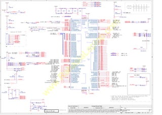w
w
w
.
R
a
h
a
s
i
a
L
a
p
t
o
p
.
c
o
m
A
A
B
B
C
C
D
D
E
E
1 1
2 2
3 3
4 4
ECAGND
FSEL#
FRD#
ECAGND
BATT_TEMP
ECAGND
BATT_OVP
EC_TINIT#
EC_TCK
EC_TDI
EC_TDO
EC_TMS
EN_WOL#
ECDEBUG
ECAGND
M/B_ID
M/B_ID
SMB_EC_DA2
SMB_EC_CK2
SMB_EC_CK1
SMB_EC_DA1
EC_TINIT#
PCIRST#
PSCLK2
PSDAT2
PSCLK3
PSDAT3
PSCLK2
PSDAT2
PSDAT1T
USER_BTN1#
KBA3
ADB[0..7]
KBA[0..19]
PSCLK3
PSDAT3
SCROLLLOCK#
CRY1
ECRST#
GATEA20
KBA1
PSCLK1T
KBA2
LFRAME#
CRY2
USER_BTN2#
LPC_LAD[0..3]
ICH_PWRGD
ICH_BATLOW#
KBA19
KBA6
KBA14
KBA2
KBA1
KBA3
KBA0
KBA9
KBA4
KBA5
KBA7
KBA15
KBA13
KBA8
KBA12
KBA10
KBA11
ADB7
ADB4
KBA16
KBA18
KBA17
ADB3
ADB6
ADB2
ADB0
ADB1
BATT_TEMP
ADB5
BATT_OVP
M/B_ID
EC_TDO
PM_CLKRUN#
KSI3
KSI1
KSI2
KSI4
KSO0
KSO3
KSO2
KSO1
KSO5
KSO4
KSO6
KSO8
KSO7
KSO10
KSO9
KSO11
KSO13
KSO12
KSO14
KSO15
KSI0
KSI5
KSI6
KSI7
PCIRST#
LPC_LAD3
LPC_LAD1
LPC_LAD2
LPC_LAD0
LFRAME#
MSEN#
SLP_S4#
THERMATRIP_VGA#
ECRST#
KBRST#
GATEA20
SMB_EC_CK1
SMB_EC_DA1
SMB_EC_CK2
SMB_EC_DA2
EC_SCI#
CRY2
CRY1
PSDAT2
PSCLK2
PSCLK1T
PSDAT1T
PSCLK3
PSDAT3
ECAGND
SCROLLLOCK#
KBA5
EC_SMI#
EC_SMI#
ECDEBUG
MSEN#
HW_RADIO_DIS#
PSCLK1T
PSDAT1T HW_RADIO_LED#
EC_TCK
CLK_33M_LPCEC
<18>
PSCLK1
<33>
PSDAT1
<33>
KBRST#
<20>
GATEA20
<20>
ADB[0..7] <33>
KBA[0..19] <33>
SIRQ
<21,26,31>
PSCLK2
PSDAT2
LPC_LAD[0..3]
<20,31>
COMPAL_INT# <38>
ECRST#
ICH_PWRGD <21>
LPC_LFRAME#
<20,31>
PCIRST#
<19,24,26,27,28>
SLP_S3#
<21>
LID_SWOUT#
<21>
SLP_S5#
<21>
LID_SW#
<33>
ICH_PME#
<19,24,26,27,28,31>
BATT_OVP <40>
USER_BTN2# <33>
BATT_TEMP <39>
+VCCP_PWRGD <42>
IREF <40>
ICH_BATLOW# <21>
FAN1SPD <34>
INVT_PWM <16>
ACIN <21,40,41>
ON/OFF <33>
USER_BTN1# <33>
MSEN# <17>
THERMATRIP_VGA# <16>
PROCHOT# <5>
FRD# <33>
FWR# <33>
FSEL# <33>
EC_ON <33>
EC_THRM# <21>
SLP_S4# <21>
FSTCHG <40>
VR_ON <37,45>
BEEP# <30>
ACOFF <40>
PWRBTN_OUT#
<21>
SUSP#
<16,24,33,37,42>
PWR_LED#
<33>
DAC_BRIG <16>
EN_FAN1 <34>
NUMLOCK#
<33>
CHARGE_LED#
<33>
BATT_LED#
<33>
CAPLOCK#
<33>
SYSON
<37,42>
BKOFF#
<16>
RSMRST#
<21>
EC_SCI#
<21>
KSI[0..7]
<33>
KSO[0..15]
<33>
SMB_EC_DA2
<16,34>
SMB_EC_CK2
<16,34>
SMB_EC_DA1
<33,38,39>
SMB_EC_CK1
<33,38,39>
CLKRUN#
<21,24,26,28,31>
M/B_ID
BIA <10,16>
SCROLLLOCK#
<33>
PAD_LOCK#
<33>
EC_SMI#
<21>
HW_RADIO_DIS# <28,33,35>
HW_RADIO_LED# <33>
+EC_AVCC
+3VALW
+3VALW
+3VALW
+3VS
+3VALW
+5VALW
+3VS
+3VALW
+5VS
+3VALW
+3VALW
+3VALW
+3VALW
+EC_AVCC
+5VALW
Title
Size Document Number Rev
Date: Sheet of
Security Classification Compal Secret Data
THIS SHEET OF ENGINEERING DRAWING IS THE PROPRIETARY PROPERTY OF COMPAL ELECTRONICS, INC. AND CONTAINS CONFIDENTIAL
AND TRADE SECRET INFORMATION. THIS SHEET MAY NOT BE TRANSFERED FROM THE CUSTODY OF THE COMPETENT DIVISION OF R&D
DEPARTMENT EXCEPT AS AUTHORIZED BY COMPAL ELECTRONICS, INC. NEITHER THIS SHEET NOR THE INFORMATION IT CONTAINS
MAY BE USED BY OR DISCLOSED TO ANY THIRD PARTY WITHOUT PRIOR WRITTEN CONSENT OF COMPAL ELECTRONICS, INC.
Issued Date Deciphered Date
LA-2362 1
<Title>
Custom
32 52
Friday, March 11, 2005
2005/03/01 2006/03/01
PROPRIETARY NOTE
M/B Ver.
Voltage 0.0 0.4 0.8 1.2
0.1
BORAD ID
Close to RTC pad
1.6
BTDIS# signal is reservedfor BT modula,
BTON# signal is reserved for MDCBT module
R181, R191, R192 and R193 are reserved for KB910.
Reserved for 87591L
R187 & R176 are reserced for 87591L
Pin8, 22, 54, 82, 84, 89 and 172 is diffrence define with 87591
For KB910
For NS 87591L
0.2
R802
10K_0402_5% 1
2
R710
4.7K_0402_5%
1
2
C608
0.1U_0402_16V4Z
1
2
C602
10P_0402_50V8J
1
2
R798
10K_0402_5% 1
2
R794
0_0402_5%
@
1
2
R715
10K_0402_5%
1
2
R709
4.7K_0402_5%
1
2
Y3
32.768KHZ_12.5PF_6HT3
1
2
R696 10K_0402_5%
1 2
R714
10K_0402_5%
1
2
R753 0_0402_5%
1 2
R720
47K_0402_5%
1
2
C610
0.1U_0402_16V4Z
1
2
R719 33_0402_5%
@
1 2
C597
0.01U_0402_16V7K
1 2
R718 10K_0402_5%
@ 1 2
R700 10K_0402_5%
@
1 2
C592
0.1U_0402_16V4Z
1
2
R803 0_0402_5%
1 2
C591
0.1U_0402_16V4Z
1 2
R698 10K_0402_5%
@
1 2
L31
0_0603_5%
1
2
R713
4.7K_0402_5%
1
2
R795
10K_0402_5% @
1
2
R711
100K_0402_5%
1 2
C601
10P_0402_50V8J
1
2
R708 0_0603_5%
1
2
R695 10K_0402_5%
1 2
R730 0_0402_5%
@ 1 2
R732 0_0402_5%
1 2
C599
0.1U_0402_16V4Z
1
2
R712
4.7K_0402_5%
1
2
R705
13K_0603_5%
1
2
C598
0.01U_0402_16V7K
1 2
R797
10K_0402_5% 1
2
R733 0_0402_5%
1 2
R259
100K_0402_5%
1 2
R735 10K_0402_5%
1 2
R697 10K_0402_5%
1 2
R731 0_0402_5%
@ 1 2
R699 10K_0402_5%
@
1 2
R707 10K_0402_5%
1 2
R706 20M_0402_5%
@
1 2
R793
0_0402_5%
1
2
C606
1000P_0402_50V7K
1
2
C596
1000P_0402_50V7K
1
2
C600
0.01U_0402_16V7K
1 2
C609
15P_0402_50V8D
@
1 2
R796
10K_0402_5% @
1
2
C604
0.1U_0402_16V4Z
1
2
L30
0_0603_5%
1 2
R704
100K_0603_5%
1
2
R300 10K_0402_5%
1 2
R701 100K_0402_5%
1 2
JP4
E&T_96212-1011S
@
1 1
2 2
3 3
4 4
5 5
6 6
7 7
8 8
9 9
10 10
R302 10K_0402_5%
1 2
R734 10K_0402_5%
1 2
Host
PS2 interface
DA output or GPO
SM BUS
PWR
FAN/PWM
INTERFACE
key Matrix
scan
AD INtput or GPI
Address
BUS
Data
BUS
U37
KB910L A1_LQFP144
LPC AD0/LAD0
12
LPC AD1/LAD1
10
LPC AD2/LAD2
9
LPC AD3/LAD3
6
PM_CLKRUN#/ CLKRUN#
44
LPC_FRAME# / LFRAME#
5
SERIRQ
3
CLK_PCI_EC/PCICLK
14
BATT LOW LED#/ E51MR0
101
VCC/
EC
VCC
11
VCC
/
EC
VCC
26
VCC
127
VCC
141
EC_AVCC
/
AVCC
75
KSI0/GPIO30
63
KSI1/GPIO31
64
KSI2/GPI032
65
KSI3/GPIO33
66
KSI4/GPIO34
67
KSI5/GPI035
68
KSI6/GPIO36
69
KSI7/GPIO37
70
KSO0/GPIO20
47
KSO1/GPIO21
48
KSO2/GPIO22
49
KSO3/GPIO23
50
KSO4/GPIO24
51
KSO5/GPIO25
52
KSO6/GPIO26
53
KSO7/GPIO27
54
KSO8/GPIO28
55
KSO9/GPIO29
56
KSO10/GPIO2A
57
KSO11/GPIO2B
58
KSO12/GPIO2C
59
KSO13/GPIO2D
60
KSO14/GPIO2E
61
KSO15/GPIO2F
62
KBRST#/GPIO01/KBRST#
2
PM SLP S3#/GPIO04
8
BKOFF#/GPIO03
7
PM SLP S05#/ GPIO07
17
PSCLK1 91
PSDAT1 92
PSCLK2 93
PSDAT2 94
PSCLK3 95
PSDAT3 96
LID SW#/ GPIO0A
20
SUSP#/GPIO0B
21
XCLKO
140
XCLKI
138
BATTEMP/AD0/GPIO38
71
BATT OVP/AD1/GPIO39
72
ADP_I/AD2/GPIO3A
73
AD BID0/AD3/GPIO3B
74
DAC_BRIG/DA0/GPIO3D 76
EN DFAN1/DA1/GPIO3D 78
IREF2/DA2 79
EN DFAN2/DA3/ GPIO3F 80
INVT_PWM/GPIO0F/PWM1 25
BEEP#/GPIO10/PWM2 27
GPIO57/GPIO57
137
EC SMC1/GPIO44/SCL1
85
GPIO58/GPIO58
142
GPIO59/GPIO59
143
EC SMC2/GPIO46/SCL2
87
EC SMD2/ GPIO47/SDA2
88
FAN SPEED1/GPIO14/FANFB1 32
FSEL#/SELMEM#
144
FAN SPEED2/GPIO15/FANFB2 33
GND
13
GND
28
GND
39
GND
103
EC RST#/ ECRST#
42
AC IN/ GPIO1C
43
PCMRST#/GPIO1E
45
WL OFF#/GPIO1F
46
PBTN_OUT#/GPIO0C
22
ONOFF/GPIO18
36
FRD#/RD#
135
FWR#/WR#
136
BATT CHGI LED#/ E51CS#
99
CAPS LED#/ E51TMR1
100
EC ON/ GPIO1B
41
ACOFF/GPIO18/PWM4 31
ARROW LED#/ E51 INT0
102
OUT BEEP/GPIO12/PWM3 30
ADB0/D0 125
ADB1/D1 126
ADB2/D2 128
ADB3/ D3 130
ADB4/D4
131
KBA0/A0
111
KBA1/A1
112
KBA2/A2
113
KBA3/A3
114
KBA4/A4
115
KBA13/A13
124
KBA12/A12
123
KBA5/A5
116
KBA6/A6
117
KBA7/A7
118
KBA11/A11
122
KBA10/A10
121
KBA14/A14
110
KBA15/A15
109
KBA16/A16
108
KBA17/A17
107
KBA18/A18
106
KBA19/A19
98
KBA8/A8
119
KBA9/A9
120
GA20/ GPIO00/GA20
1
VCC
/
EC
VCC
37
VCC
/
EC
VCC
105
AGND
77
GND
129
GND
139
PCIRST#
15
EC URXD/KSO16/GPIO48
89
EC UTXD/KSO17/GPIO49
90
ADB5/D5
132
ADB6/D6
133
ADB7/D7
134
EC_RSMRST#/ GPIO02
4
EC LID OUT#/GPIO06
16
EC SMI#/GPIO08
18
EC SWI#/GPIO09
19
EC PME#/GPIO0D
23
ECTHERM#/GPIO11
29
SYSON/GPIO56/ E51 INT1
104
ALI/MH#/GPIO40
81
FSTCHG/GPIO41
82
VR ON/ GPIO42
83
SELIO2#/ GPIO43
84
EC SMD1/GPIO44/SDA1
86
SELIO#/ GPIO50
97
PWRLED#/ GPIO19
38
PCM_SPK#/EMAIL_LED#/ GPIO16
34
SB_SPKR/PWR_SUSP_LED#/ GPIO17
35
NUMLED#/ GPIO1A
40
EC SCI#/SCI#/GPIO0E
24
 