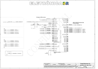 5
5
4
4
3
3
2
2
1
1
D D
C C
B B
A A
PCH_DPB_HPD
SDVO_SDATA
SDVO_SCLK
PCH_TXOUT1-
PCH_TXOUT2-
PCH_TXOUT0+
PCH_TXOUT2+
PCH_TXOUT0-
PCH_TXOUT1+
PCH_TXCLK-
PCH_TXCLK+
PCH_CRT_DATA
PCH_CRT_CLK
PCH_CRT_B
PCH_CRT_G
PCH_CRT_R
CRT_IREF
IGPU_BKLT_EN
PCH_CRT_B
PCH_CRT_G
PCH_CRT_R
CTRL_CLK
CTRL_DATA
LVDS_IBG
LVD_VREF
PCH_DPB_N3
PCH_DPB_P0
PCH_DPB_P1
PCH_DPB_N2
PCH_DPB_P3
PCH_DPB_N1
PCH_DPB_P2
PCH_DPB_N0
PCH_CRT_CLK
PCH_CRT_DATA
CTRL_CLK
CTRL_DATA
PCH_LCD_CLK
PCH_LCD_DATA
ENBKL IGPU_BKLT_ENIGPU_BKLT_EN
PCH_DPB_HPD
SDVO_SCLK <33>
SDVO_SDATA <33>
PCH_DPB_HPD <33>
PCH_TXCLK-<31>
PCH_TXCLK+<31>
PCH_TXOUT0-<31>
PCH_TXOUT1-<31>
PCH_TXOUT2-<31>
PCH_TXOUT0+<31>
PCH_TXOUT1+<31>
PCH_TXOUT2+<31>
PCH_CRT_DATA<32>
PCH_CRT_R<32>
PCH_CRT_G<32>
PCH_CRT_B<32>
PCH_ENVDD<31>
DPST_PWM<31>
PCH_LCD_DATA<31>
PCH_CRT_CLK<32>
PCH_DPB_N1 <33>
PCH_DPB_N3 <33>
PCH_DPB_P1 <33>
PCH_DPB_P3 <33>
PCH_DPB_N0 <33>
PCH_DPB_P0 <33>
PCH_DPB_N2 <33>
PCH_DPB_P2 <33>
ENBKL<40>
PCH_LCD_CLK<31>
PCH_CRT_VSYNC<32>
PCH_CRT_HSYNC<32>
+3VS
+3VS
Title
Size Document Number Rev
Date: Sheet of
Security Classification Compal Secret Data
THIS SHEET OF ENGINEERING DRAWING IS THE PROPRIETARY PROPERTY OF COMPAL ELECTRONICS, INC. AND CONTAINS CONFIDENTIAL
AND TRADE SECRET INFORMATION. THIS SHEET MAY NOT BE TRANSFERED FROM THE CUSTODY OF THE COMPETENT DIVISION OF R&D
DEPARTMENT EXCEPT AS AUTHORIZED BY COMPAL ELECTRONICS, INC. NEITHER THIS SHEET NOR THE INFORMATION IT CONTAINS
MAY BE USED BY OR DISCLOSED TO ANY THIRD PARTY WITHOUT PRIOR WRITTEN CONSENT OF COMPAL ELECTRONICS, INC.
Issued Date Deciphered Date
Custom
16Friday, January 06, 2012
2011/06/02 2012/06/02
Compal Electronics, Inc.
Title
Size Document Number Rev
Date: Sheet of
Security Classification Compal Secret Data
THIS SHEET OF ENGINEERING DRAWING IS THE PROPRIETARY PROPERTY OF COMPAL ELECTRONICS, INC. AND CONTAINS CONFIDENTIAL
AND TRADE SECRET INFORMATION. THIS SHEET MAY NOT BE TRANSFERED FROM THE CUSTODY OF THE COMPETENT DIVISION OF R&D
DEPARTMENT EXCEPT AS AUTHORIZED BY COMPAL ELECTRONICS, INC. NEITHER THIS SHEET NOR THE INFORMATION IT CONTAINS
MAY BE USED BY OR DISCLOSED TO ANY THIRD PARTY WITHOUT PRIOR WRITTEN CONSENT OF COMPAL ELECTRONICS, INC.
Issued Date Deciphered Date
Custom
16Friday, January 06, 2012
2011/06/02 2012/06/02
Compal Electronics, Inc.
Title
Size Document Number Rev
Date: Sheet of
Security Classification Compal Secret Data
THIS SHEET OF ENGINEERING DRAWING IS THE PROPRIETARY PROPERTY OF COMPAL ELECTRONICS, INC. AND CONTAINS CONFIDENTIAL
AND TRADE SECRET INFORMATION. THIS SHEET MAY NOT BE TRANSFERED FROM THE CUSTODY OF THE COMPETENT DIVISION OF R&D
DEPARTMENT EXCEPT AS AUTHORIZED BY COMPAL ELECTRONICS, INC. NEITHER THIS SHEET NOR THE INFORMATION IT CONTAINS
MAY BE USED BY OR DISCLOSED TO ANY THIRD PARTY WITHOUT PRIOR WRITTEN CONSENT OF COMPAL ELECTRONICS, INC.
Issued Date Deciphered Date
Custom
16Friday, January 06, 2012
2011/06/02 2012/06/02
Compal Electronics, Inc.
Pull high at LVDS conn side.
HDMI D2
HDMI D1
HDMI D0
HDMI CLK
SDVO_CTRLDATA strap pull high
at level shift page
RF request
R02 Modify
SCHEMATIC,MB A7912
4019ID
60
B
R177
0_0402_5%
R177
0_0402_5%
12
R521 2.2K_0402_5%R521 2.2K_0402_5%1 2
C2043
10P_0402_50V8J
@
C2043
10P_0402_50V8J
@
1
2
R532 0_0402_5%R532 0_0402_5%12
R174 2.2K_0402_5%R174 2.2K_0402_5%1 2
R533 150_0402_1%R533 150_0402_1%1 2
R534 150_0402_1%R534 150_0402_1%1 2
C2044
10P_0402_50V8J
@
C2044
10P_0402_50V8J
@
1
2
R157 2.2K_0402_5%R157 2.2K_0402_5%1 2
R156 2.2K_0402_5%R156 2.2K_0402_5%1 2
R522 2.2K_0402_5%R522 2.2K_0402_5%1 2
R189
2.37K_0402_1%
R189
2.37K_0402_1%
12
C2076 1U_0402_6.3V6KC2076 1U_0402_6.3V6K1 2
LVDS
DigitalDisplayInterface
CRT
U33D
COUGARPOINT_FCBGA989~D
HM65@
LVDS
DigitalDisplayInterface
CRT
U33D
COUGARPOINT_FCBGA989~D
HM65@
L_BKLTCTLP45
L_BKLTENJ47
L_CTRL_CLKT45
L_CTRL_DATAP39
L_DDC_CLKT40
L_DDC_DATAK47
L_VDD_ENM45
LVDSA_CLK#AK39
LVDSA_CLKAK40
LVDSA_DATA#0AN48
LVDSA_DATA#1AM47
LVDSA_DATA#2AK47
LVDSA_DATA#3AJ48
LVDSA_DATA0AN47
LVDSA_DATA1AM49
LVDSA_DATA2AK49
LVDSA_DATA3AJ47
LVDSB_CLK#AF40
LVDSB_CLKAF39
LVDSB_DATA#0AH45
LVDSB_DATA#1AH47
LVDSB_DATA#2AF49
LVDSB_DATA#3AF45
LVDSB_DATA0AH43
DDPB_0N AV42
DDPB_1N AV45
LVD_VREFHAE48
LVD_VREFLAE47
DDPD_2N BF42
DDPD_3N BJ42
DDPB_2N AU48
DDPB_3N AV47
DDPC_0N AY47
DDPC_1N AY43
DDPC_2N BA47
DDPC_3N BB47
DDPD_0N BB43
DDPD_1N BF44
DDPB_0P AV40
DDPB_1P AV46
DDPD_2P BE42
DDPD_3P BG42
DDPB_2P AU47
DDPB_3P AV49
LVDSB_DATA1AH49
LVDSB_DATA2AF47
LVDSB_DATA3AF43
LVD_IBGAF37
LVD_VBGAF36
DDPC_1P AY45
DDPC_0P AY49
DDPC_2P BA48
DDPC_3P BB49
DDPD_0P BB45
DDPD_1P BE44
CRT_BLUEN48
CRT_DDC_CLKT39
CRT_DDC_DATAM40
CRT_GREENP49
CRT_HSYNCM47
CRT_IRTNT42
CRT_REDT49
CRT_VSYNCM49
DAC_IREFT43
SDVO_CTRLCLK P38
SDVO_CTRLDATA M39
DDPC_CTRLCLK P46
DDPC_CTRLDATA P42
DDPD_CTRLCLK M43
DDPD_CTRLDATA M36
DDPB_AUXN AT49
DDPC_AUXN AP47
DDPD_AUXN AT45
DDPB_AUXP AT47
DDPC_AUXP AP49
DDPD_AUXP AT43
DDPB_HPD AT40
DDPC_HPD AT38
DDPD_HPD BH41
SDVO_TVCLKINP AP45
SDVO_TVCLKINN AP43
SDVO_STALLP AM40
SDVO_STALLN AM42
SDVO_INTP AP40
SDVO_INTN AP39
R535 150_0402_1%R535 150_0402_1%1 2
R178
1K_0402_0.5%
R178
1K_0402_0.5%
12
R158 2.2K_0402_5%R158 2.2K_0402_5%1 2
 