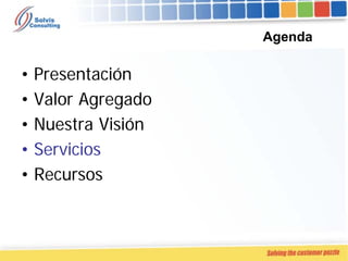 Acerca De Solvis Consulting