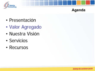 Acerca De Solvis Consulting