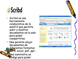 Funciones del Scribd