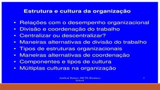 Acerca da cultura considerações básicass