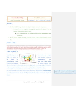Acercade google drive