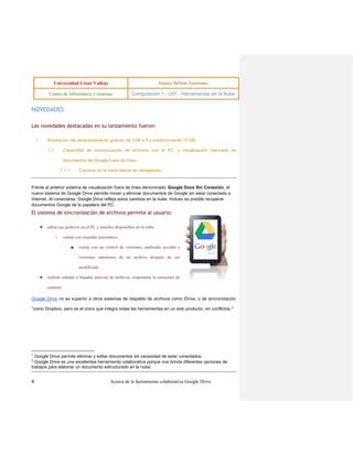 Acercade google drive
