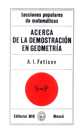 Acerca de la_ demostracion_ en_geometria