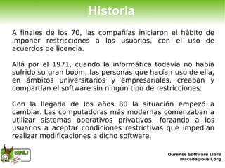 Acercamiento al Software Libre