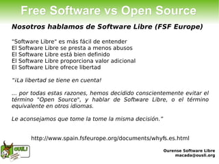 Acercamiento al Software Libre