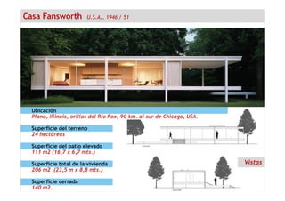 Casa Fansworth U.S.A., 1946 / 51
 
