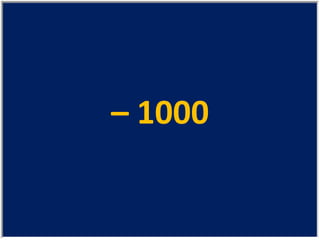–  1000 