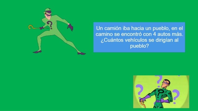 ACERTIJOS PARA NIÑOS