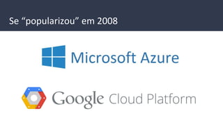 Se “popularizou” em 2008
 