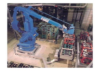 30
Robot tipo articulado
(des)encaixotadora
 