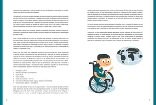 38 39
trações, sendo essas importantes para iniciar os conhecimentos da área, seja em sala de aula ou
em estudos do meio. Os livros que abordam o mundo, em diferentes escalas, ensejam a possibili-
dade de observação do cotidiano e de interpretação das marcas impressas na paisagem; essas são
carregadas de significados e também reveladoras das sociedades que já viveram ou ainda vivem
naqueles lugares. A descoberta de que havia um rio onde hoje funciona uma rua comercial, por
exemplo, sempre instiga as crianças.
Os acervos também propiciam a oportunidade de trabalhar com a construção do espaço nos três
primeiros anos, a partir de relações topológicas e projetivas, já que, nas referências da criança, está
o seu espaço de ação, construído por meio dos sentidos e de seus movimentos no espaço.
Concluindo, os livros selecionados oferecem alternativas para se trabalhar, de forma lúdica e in-
vestigativa na escola, as noções básicas da educação geográfica desdobradas de suas principais
categorias e conceitos: espaço, paisagem, região e lugar. Esses conhecimentos são plenamente
justificados como objetos de ensino e de aprendizagem no ciclo da infância, devendo merecer a
atenção dos professores, porque contribuem para o processo de alfabetização e letramento.
movimento, pois espaço não é palco ou cenário; ele tem uma dinâmica e está sempre em transfor-
mação, visto que é um produto da sociedade.
De modo geral, os conceitos de lugar e paisagem são predominantes nos materiais didáticos destinados
aos anos iniciais do Ensino Fundamental. A paisagem está presente nas diversas escalas de observação,
embora a criança, de início, apenas perceba a aparência momentânea do espaço que captou com um
golpe de vista. Virá, gradativamente, a apreensão da essência da paisagem, com suas formas, estrutu-
ras, funções e como o resultado da interação do natural e social, do real e do simbólico. Essas concep-
ções são desenvolvidas nos estudos sobre o município e o estado onde a escola se insere.
Noções sobre o espaço rural e urbano, trabalho e atividades econômicas, noções de orientação,
localização e percepção do espaço também constituem objetos de conhecimento e aprendizagem
dos anos iniciais.
Essas e outras tendências do ensino da Geografia estão expressas em diversas publicações, que
têm sido enviadas às escolas públicas para a realização de atividades pedagógicas: livros didáticos,
atlas, mapas, revistas especializadas por área e jornais. No site do MEC, também estão disponibili-
zados artigos e coleções, como “Explorando o Ensino”, sendo o volume nº 22 destinado à Geografia
trabalhada nos anos iniciais (http://portal.mec.gov.br/index.php?option=com_content&view=art
icle&id=12314&Itemid=1138).
Desde 2010, data limite para a expansão nacional do ensino de nove anos, foram introduzidos
os Acervos de Obras Complementares. Eles têm favorecido a ampliação do universo de referências
culturais dos alunos e das práticas de letramento na escola, e, com isso, subsidiado o trabalho dos
professores. Os acervos do PNLD 2013 somam-se aos de 2010 e reforçam essas qualidades, uma
vez que os livros, ora apresentados, propiciam tanto a iniciação à leitura do mundo como o desen-
volvimento de noções e termos usados na área. A apresentação gráfica das obras é excelente e
convida à leitura das imagens e dos pequenos textos. Sob a ótica geográfica, os atuais Acervos de
Obras Complementares podem ser reunidos nos seguintes grupos temáticos:
1.	 Paisagem e Cultura
2.	 Natureza e questões socioambientais
3.	 Espaço Rural
4.	 Espaço Urbano
5.	 Interação sociedade / natureza
6.	 O mundo em diferentes escalas: lugares, regiões, territorialidades
7.	 Representações gráficas e cartográficas
Cada obra pode atender a mais de um grupo temático e muitas correlações poderão ser feitas
pelos professores, levando-se em conta o planejamento docente, no conjunto do Projeto Político
Pedagógico da escola. Assim, livros que abordam paisagens e culturas dos povos indígenas e
africanos podem se encaixar em mais de um grupo, dependendo do foco dado ao texto e às ilus-
 