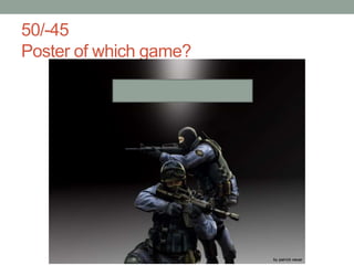 50/-45
Poster of which game?
 