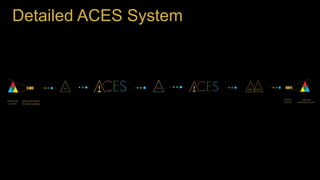 Detailed ACES System
 