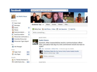 The how's and why's of social media for editors