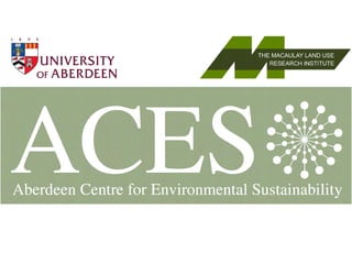 Aberdeen Centre for Environmental Sustainability (ACES) new logo