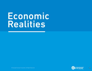 © Copyright Acesse Corporation. All Rights Reserved 28 
Economic 
Realities 
 