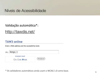 Acessibilidade Web