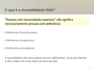 Acessibilidade Web