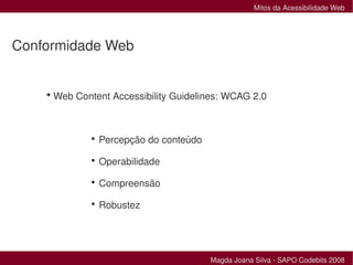 Mitos da Acessibilidade Web
