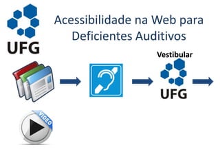 Acessibilidade na Web para
Deficientes Auditivos
Vestibular
 