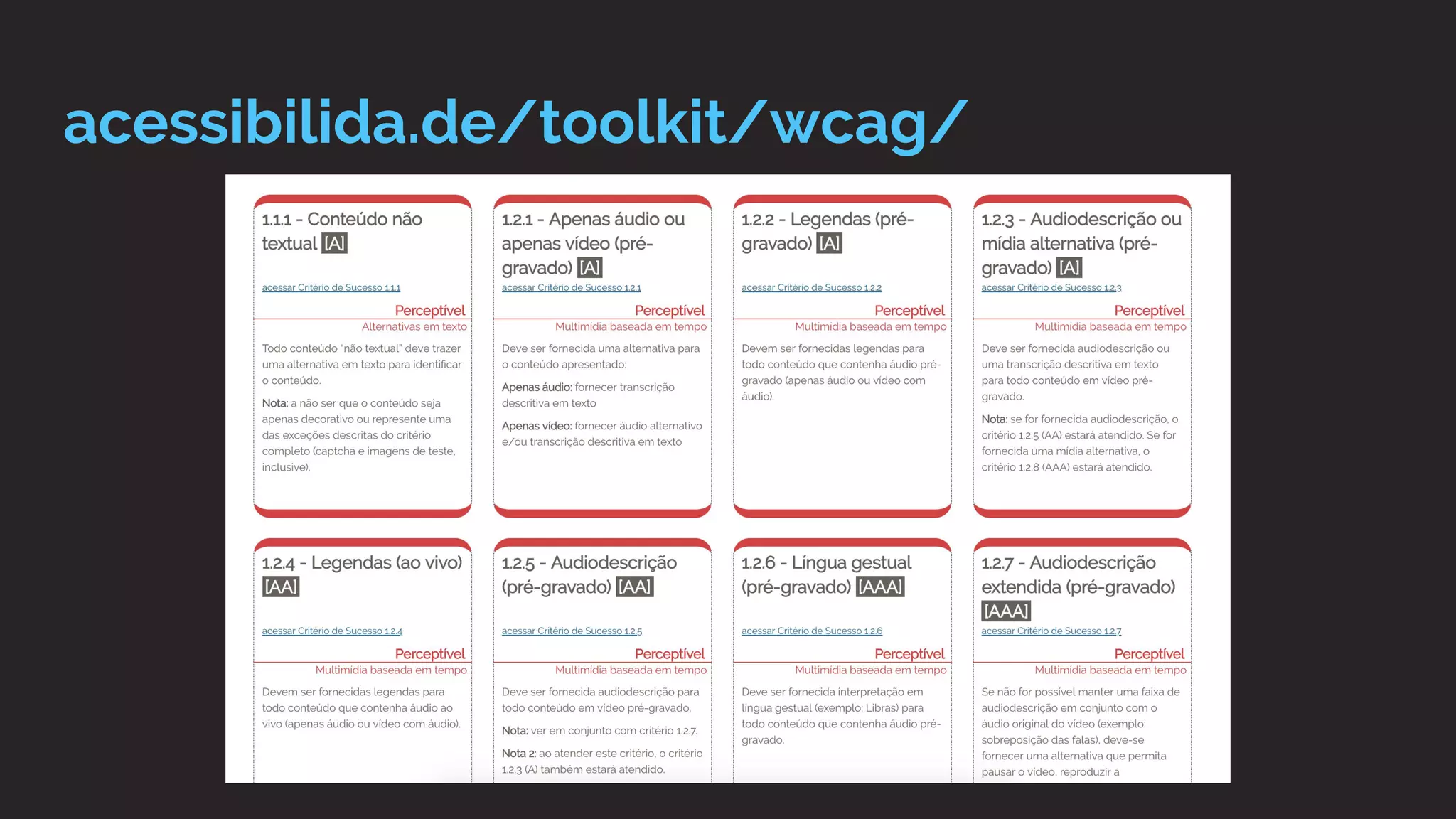 acessibilida.de/toolkit/wcag/
 