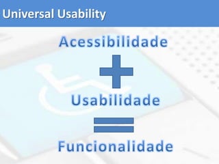 3.Uso simples e intuitivoDe fácil entendimento para que uma pessoa possa compreender, independente de sua experiência, conhecimento, habilidades de linguagem, ou nível de concentração.O uso do design deve ser de fácil compreensão independente da experiência, conhecimento do idioma, nível de formação ou da capacidade de concentração do utilizador .