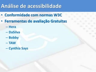 Lista de Referência Rápida WCAG 2.0