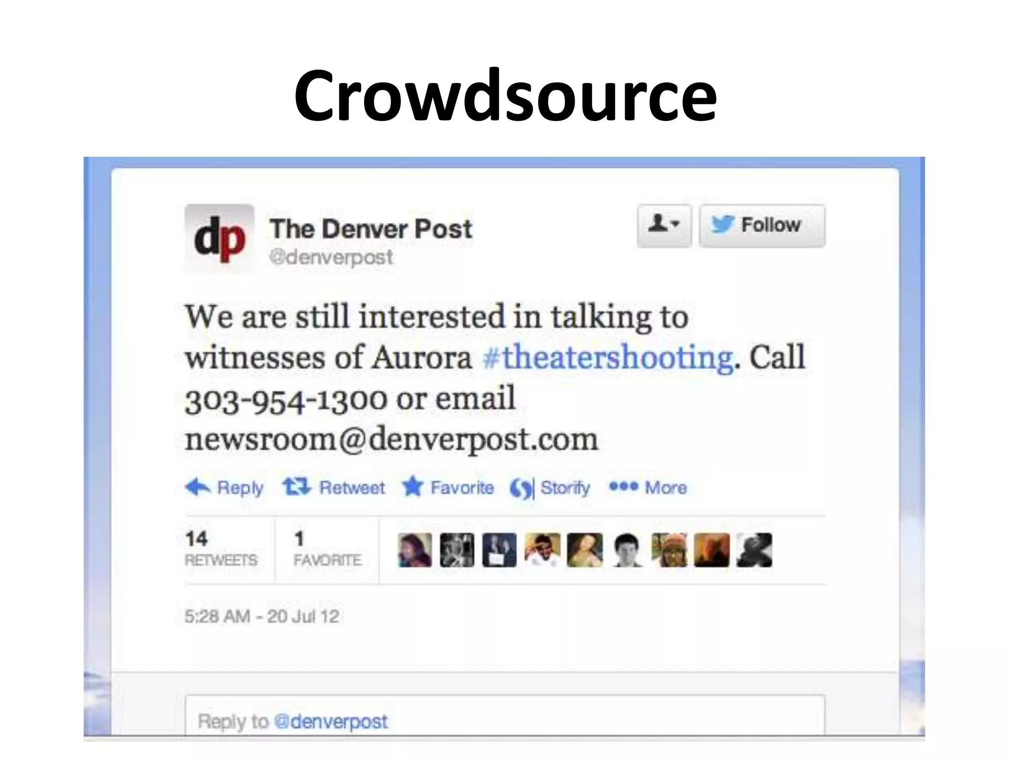 Crowdsource
 