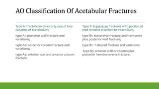 Acetabular | PPTX