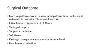 Letronel Classification Acetabulum Fractures - Anatomy, Radiological Evaluation, Classification ...