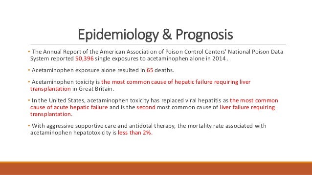 Acetaminophen liver failure