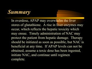 Acetaminophen toxicity | PPT