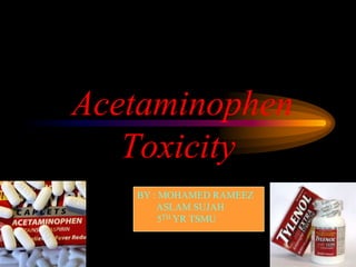 Acetaminophen toxicity91.8.10
