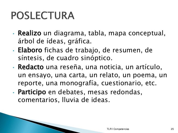 Acetatos de Taller de Lectura y Redacción I en competencias