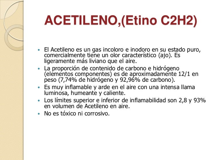 Acetileno