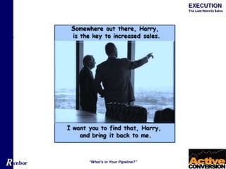 Renbor “What’s in Your Pipeline?”
 