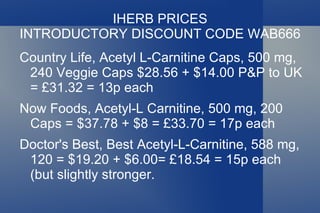 Male infertility Combined L-carnitine and acetyl-L-carnitine statistically improved the sperm vitality, grade a + b sperm motility  and the total sperm count per ejaculate , with a significant difference from pre-treatment  