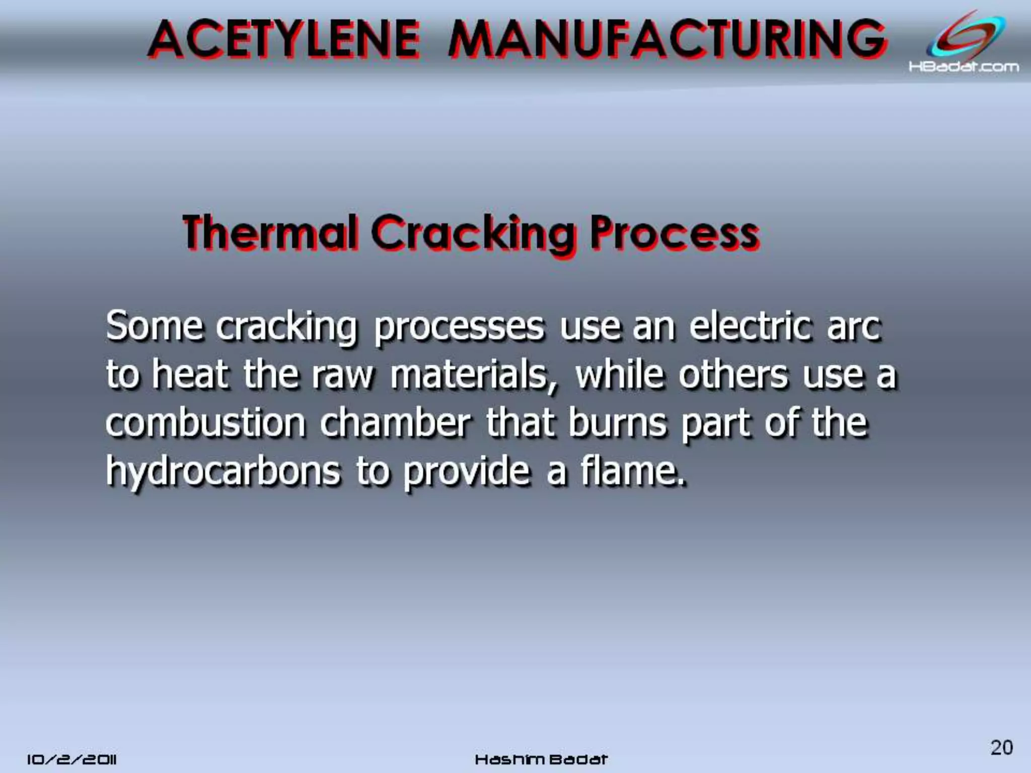 ACETYLENE SAFETY & ACETYLENE PROCESS HAZARDS | PPTX