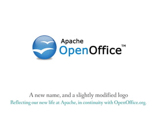 OpenOffice at Apache