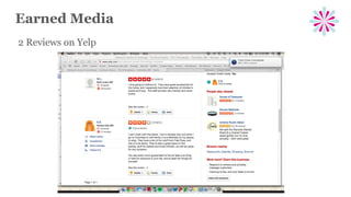 Earned Media
2 Reviews on Yelp
 