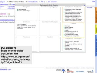 SOS poissons École montréalaise Document PDF  http://www.er.uqam.ca/nobel/ecdeesg/article.php3?id_article=23 
