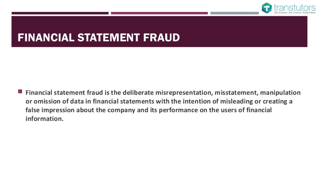 ACFE Fraud Tree Accounting